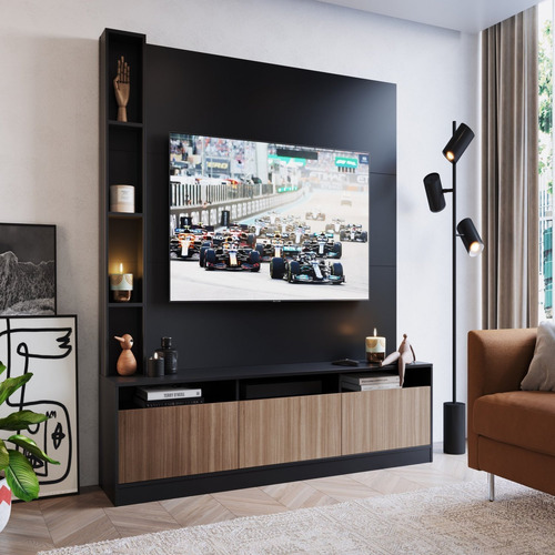 Estante Home E Theater Para Tv Até 50 Polegadas Com Wt