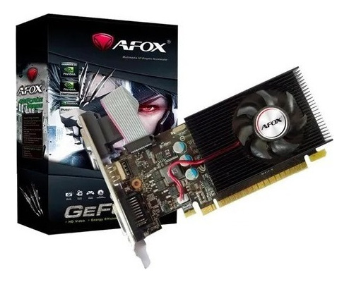 Placa De Vídeo Gt730 Afox Geforce 2gb Ddr3 Hdmi/vga/dvi Novo