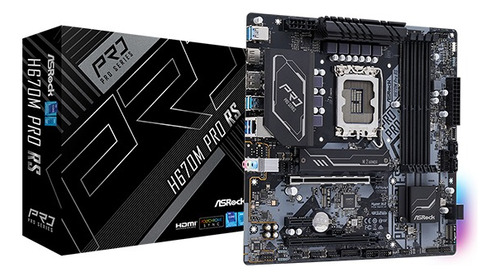 Board Asrock Intel H670m Pro Rs - Lga1700 Micro Atx