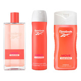 Set Reebok Move Your Spirit Woman Edt 100 Ml