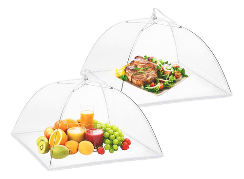 Malla Campana Cubre Comida Fruta/bbq Mosquitero Plegable