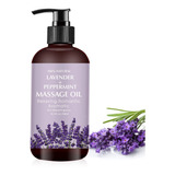 Aceite De Masaje De Lavanda Para Calmar, Calmar Y Relajar Lo