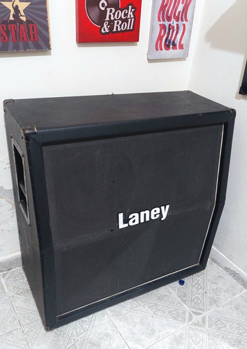 Caixa Gabinete Laney Gs412p Falantes Inglese Usado Não Envio