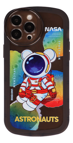 1 Capa De Telefone Tpu Trendy Brand Astronaut Para iPhone .