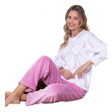 Pijama Invierno Abrigado Coral Flecce Bianca Secreta 