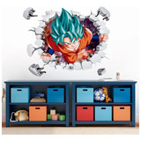 Vinilo Decorativo, Dragon Ball -104 Goku Sticker De Pared