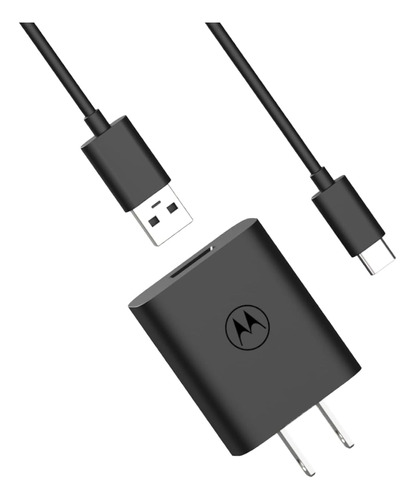 Cargador Motorola Turbopower 20 Qc3.0 Con Usb-a A Usb-c D...