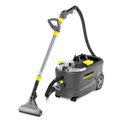 Lava Tapicerias Karcher Puzzi 10\u002F1,industrial Tienda Oficial Color Gris\u002FAmarillo | Meses sin interés