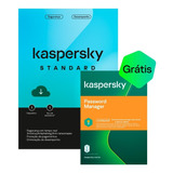 Kaspersky Standard Antivírus + Password Manager 12 Meses