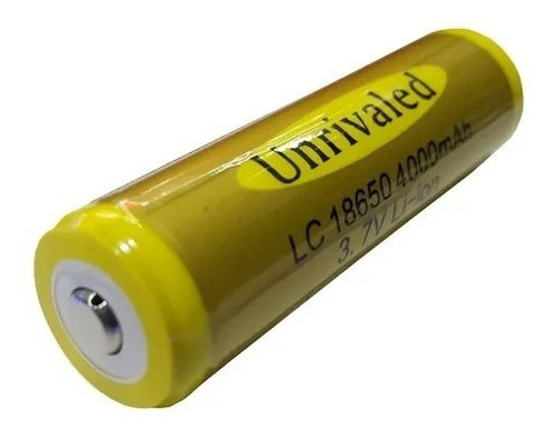 Pila 18650 3.7v Bateria Li-ion Recargable 4000mah Con Teton.