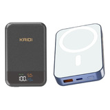 Power Bank Magnético Magsafe Indução 10.000mah Kaidi Kd-998