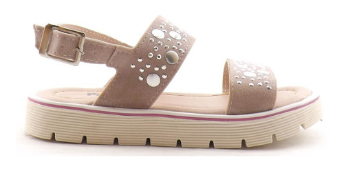 Sandalias Nena Bajas Verano Sin Taco Tachas 808 23-26 Parg