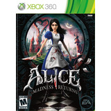 Alice Madness Returns Solo Xbox 360 Pide Tu 20% Off