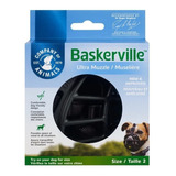 Focinheira Para Cães Baskerville Ultra Muzzle  02 P Preta