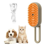 Cepillo Depilador Para Gatos, Perros Y Mascotas 3 En 1