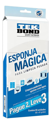 Esponja Mágica Branca Tekbond