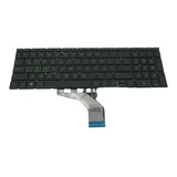 Teclado Hp Gaming 15-ec 15z-ec 15-ec1035la 15-dk Verde