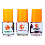 Pack 3 Basicos Primer + Nivela Ph + Aceite Cuticula Mc Nails