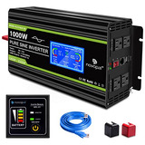 Power Inverter Onda Sinusoidal Pura 1000 Watt 12v Dc 11...