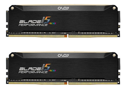 Oloy Ddr5 Ram 32gb (2x16gb) Hairline Blade Rgb 6000mhz Cl30