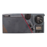 Rádio Portátil Sony Tcr-380 Clock Rádio Quartz S/ Funcionar 