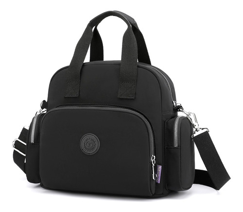 Mochila Bolso Mujer Nylon Multifuncional Con Usb P/ Viaje