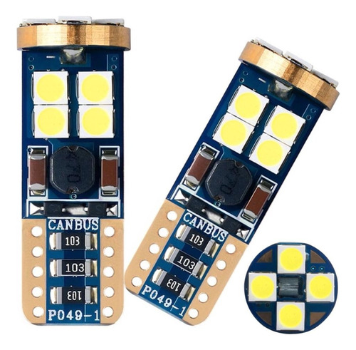 Led T10/w5w 24 Smd Canbus Para Posicion/ Reglamentarias Kobo