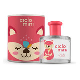 Perfume Deo Colonia Infantil Raposete Ciclo Mini 100ml Meninas