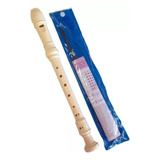 Flauta Dulce Color Marfil 33cm - Didactico