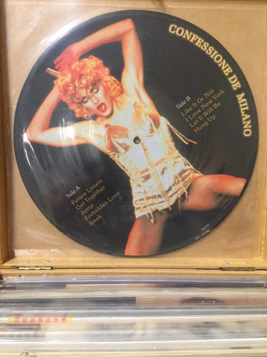 Lp Disco Vinil Madonna Confessione De Milano Picture Disc