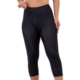 Calça Capri Modeladora Segunda Pele Cintura Alta Microfibra