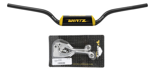 Manubrio Wr5 Negro + Manijas Honda Xr 250 86-95 Wirtz