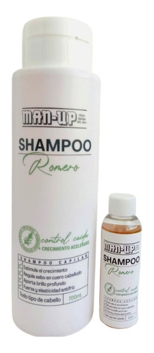 12 Shampoos Man Up De Romero Acelerador De Crecimiento