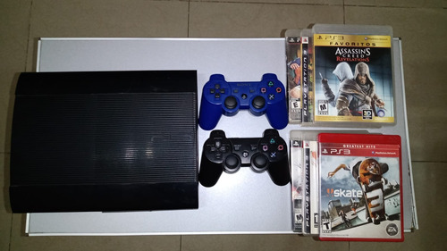 Playstation 3 Super Slim 500gb (con O Sin Hen) + 22 Juegos