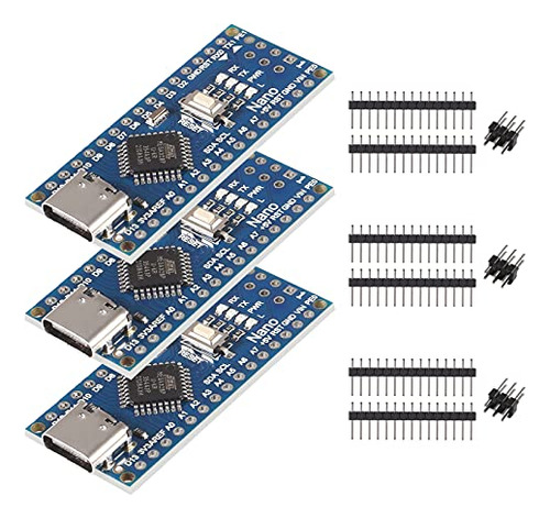 Aceirmc, Usb Tipo C, Ch340, 5 V, 16 Mhz, Para Nano 3.0 Atmeg