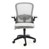 Silla De Escritorio Y Oficina Ergonomica Pc Giratoria Femmto Color Gris