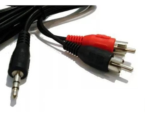 Cable Mini Plug 3.5mm St A 2 Rca Largo 1.5 Metros Mp3 / Mp4