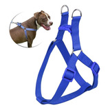 Arnes Pretal Perro Ajustable Mascotas Grandes Azul