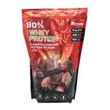 Whey Protein Growth 1kg Proteina Sabor Chocolate Com Morango