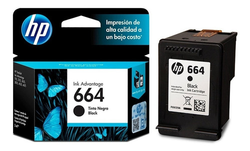 Cartucho De Tinta Hp 664 Advantage-negro Nuevo