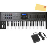 Controlador Midi Arturia Keylab Mkii De 49 Teclas Color