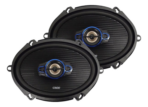 Bocinas Carbon Audio 5x7 6x8  90w Rms / 300w Max