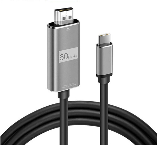 Adaptador Cable Usb Tipo C A Hdmi/ Usb-c A Hdmi 4k 60hz Hdtv