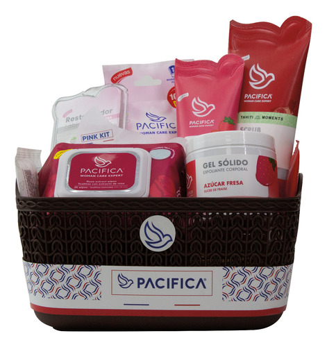 Kit Exfoliante + Desmaquillante Pacifica Family Care Pink