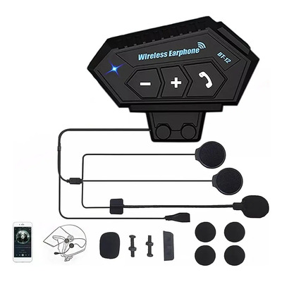 Auriculares Bluetooth para casco de moto EchoArmor BT12 | MercadoLibre