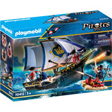 Playmobil Barco Carabela Soldados Pirata Y Acc 70412 Edu