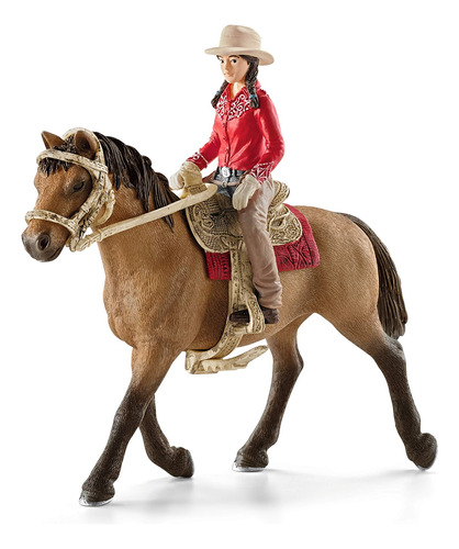 Schleich Horse Club, Juguetes De Caballo De Roeo Occidental 