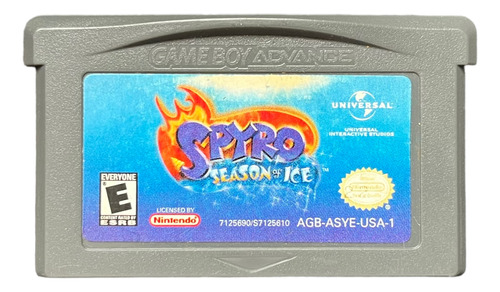 Jogo Spyro Season Of Ice Game Boy Advance