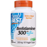 Benfotiamina Premium Alta Potencia 300 Mg 60 Caps Eg B40