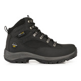 Bota Trekking Borcego Cuero Hombre Impermeable Goma Briganti